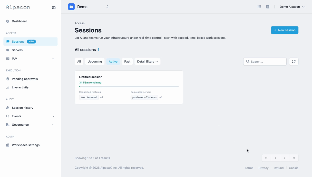 Working within a Session
